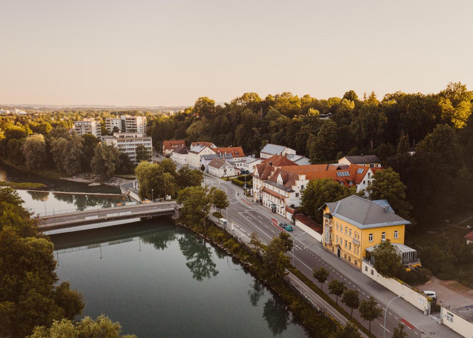 Boutique-Hotel Bayerischer Hof Kempten Ngoại thất bức ảnh